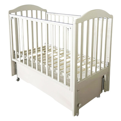 Кровать детская с универсальным маятником Антел Anita 2 белый